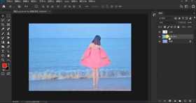 用PS快速让衣物变得透明的技巧分享